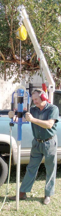 Sping Balance in use